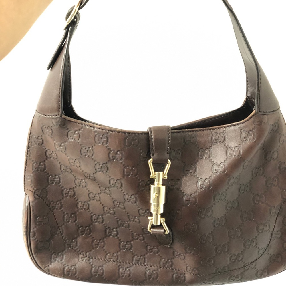 Gucci Monogram Jackie Bag